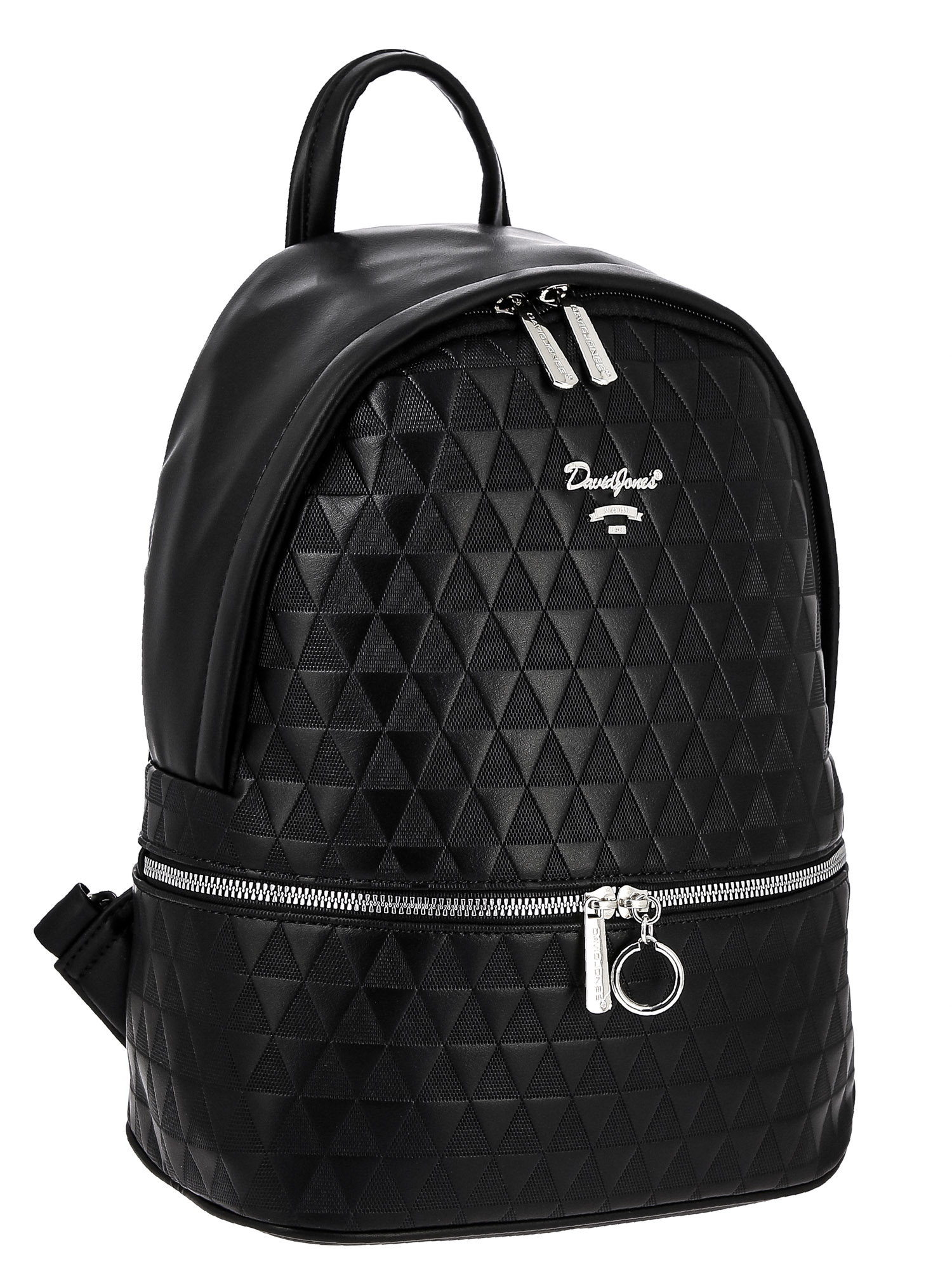 

Рюкзак женский David Jones 69422DD черный, 31х30х14 см, 69422DD