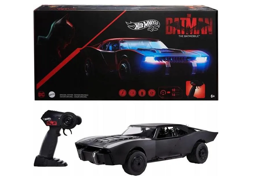 Машина на радиоуправлении Hot Wheels R/C The BATMAN HCD19 Бетмобиль