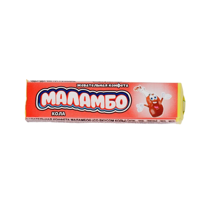 

Конфета жевательная "Маламбо" кола, 20 г