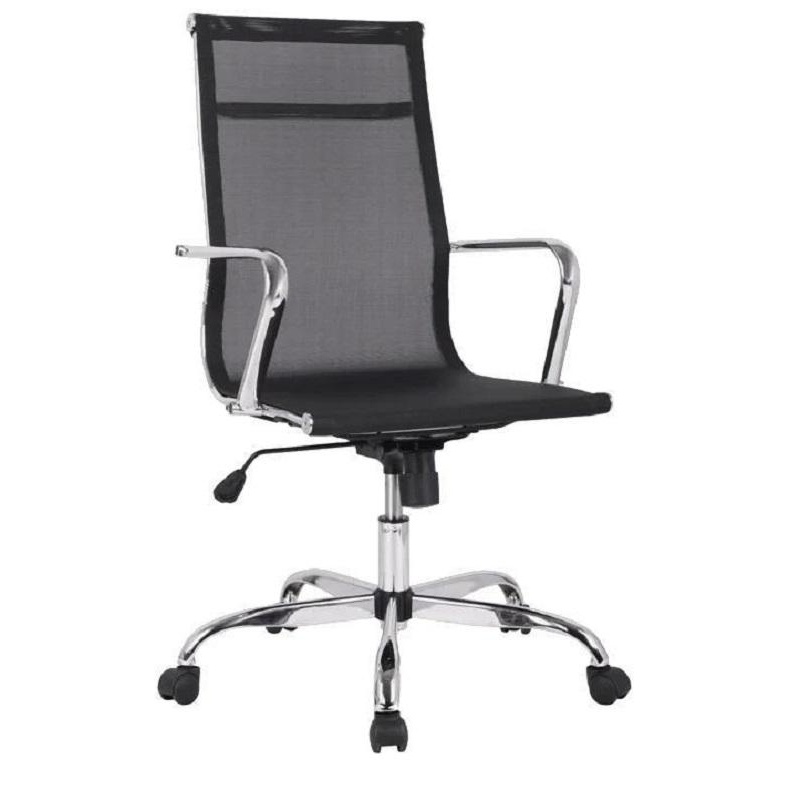 Easy Chair сетка черная, хром