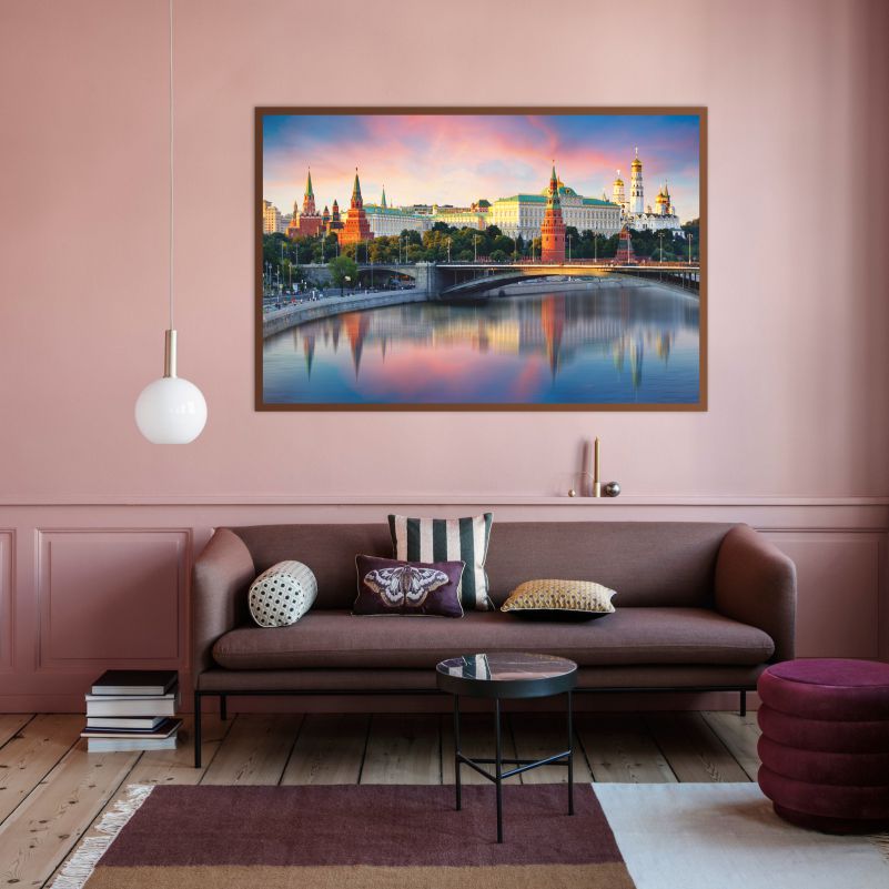 

Постер на стену ПолиЦентр Москва Река, Кремль 40х30 см, МоскваРекаКремльТип3