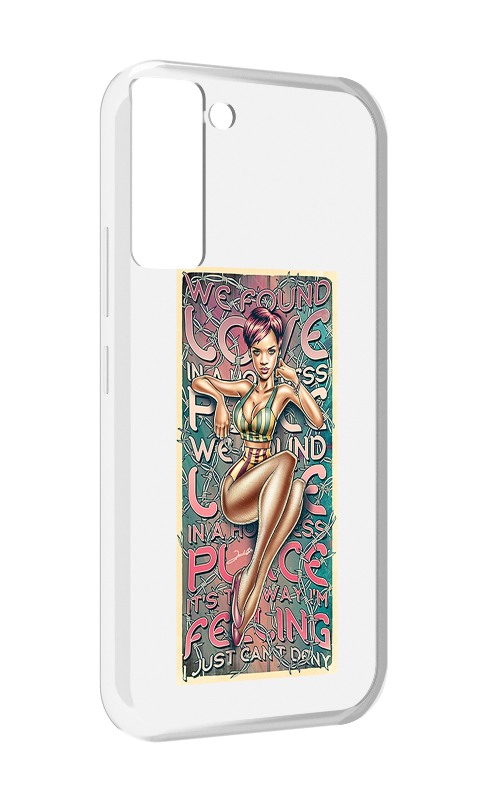 

Чехол MyPads постер-рианна для Tecno Pop 5 LTE / Pop 5 Pro, Прозрачный, Tocco