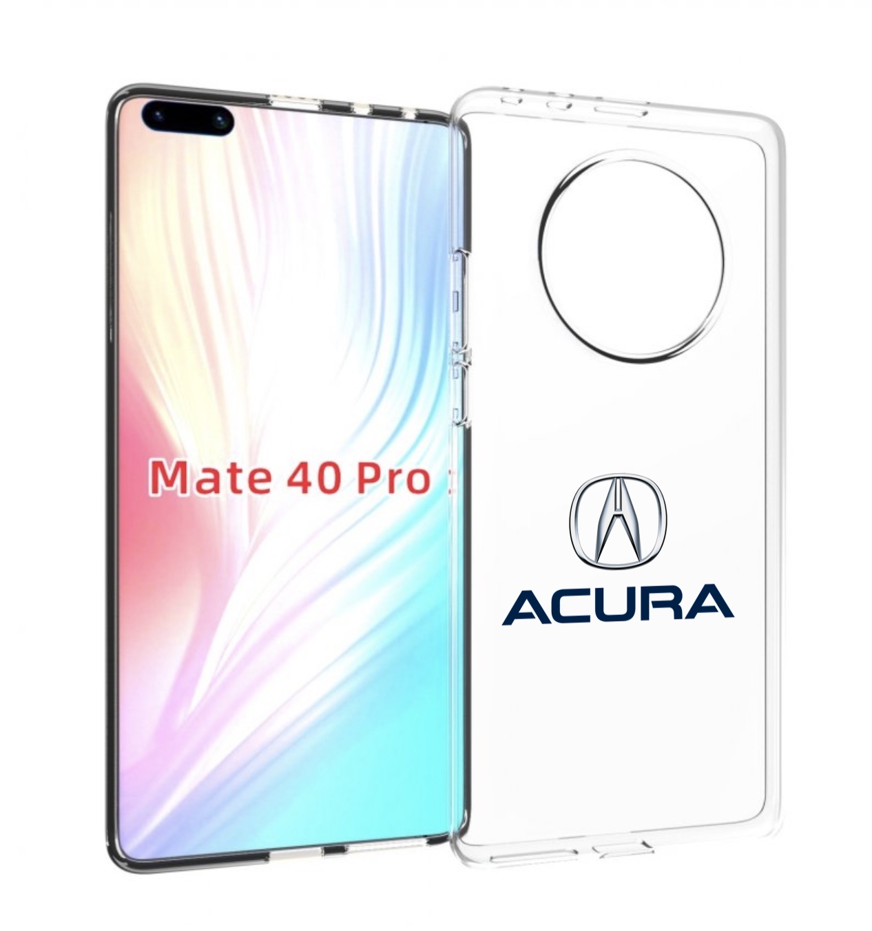 

Чехол Mypads Acura-2 Для Huawei Mate 40 Pro (Noh-Nx9), Прозрачный, Tocco
