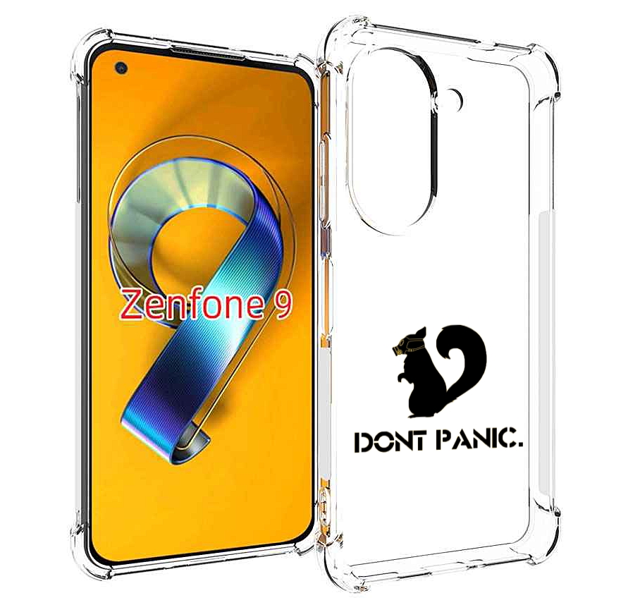 Чехол MyPads не паникуем для Asus Zenfone 9 (AI2202)