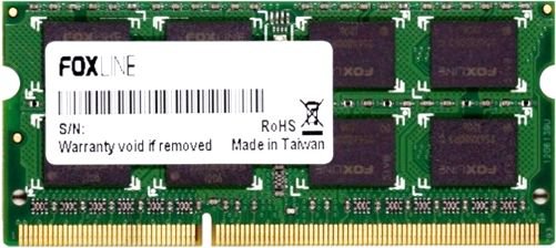 

Оперативная память Foxconn FL1600D3S11S1-4G , DDR3 1x4Gb, 1600MHz, FL1600D3S11S1-4G
