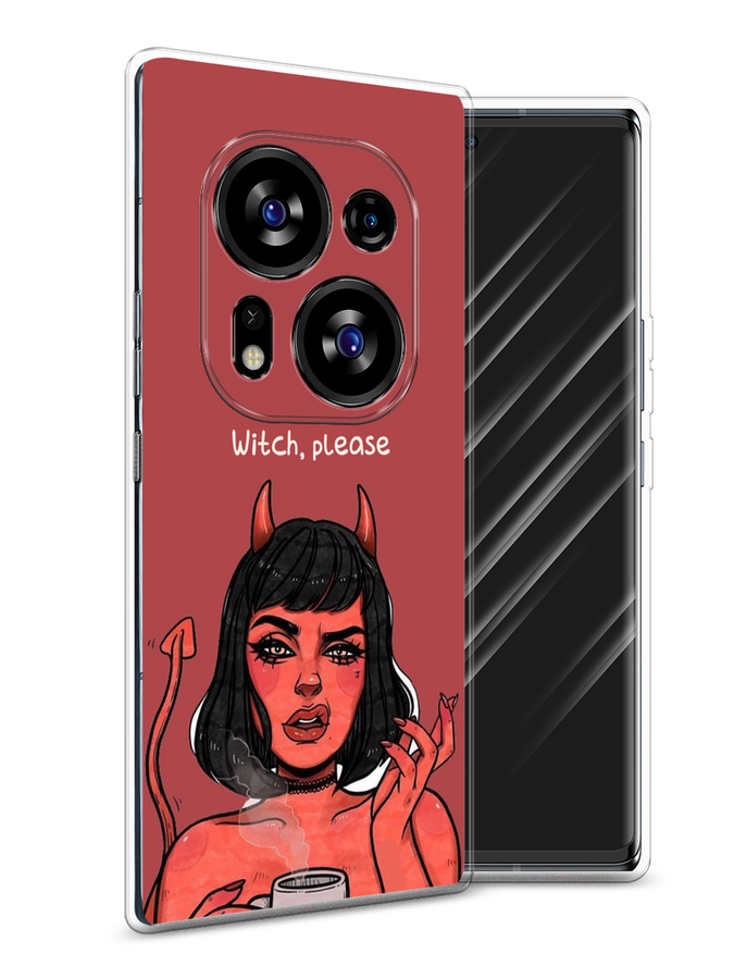 

Чехол Awog на Tecno Phantom X2/X2 Pro "Evil Girl", Красный;черный, 303250-6