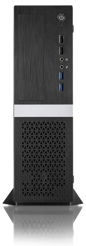 

Корпус компьютерный Foxline FL-211 (FL-211-TFX300S) Black, FL-211