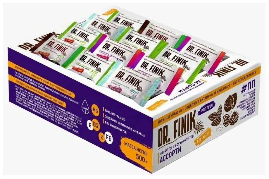 

Конфеты финиковые DR.FINIK, ассорти, 500 г