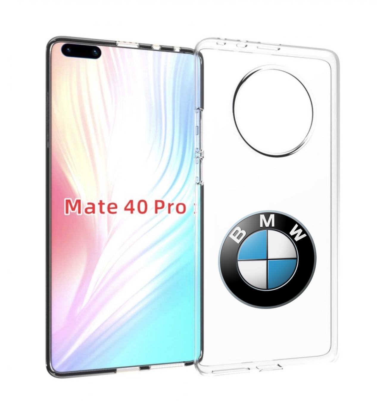 

Чехол Mypads Bmw 7 Мужской Для Huawei Mate 40 Pro (Noh-Nx9), Прозрачный, Tocco