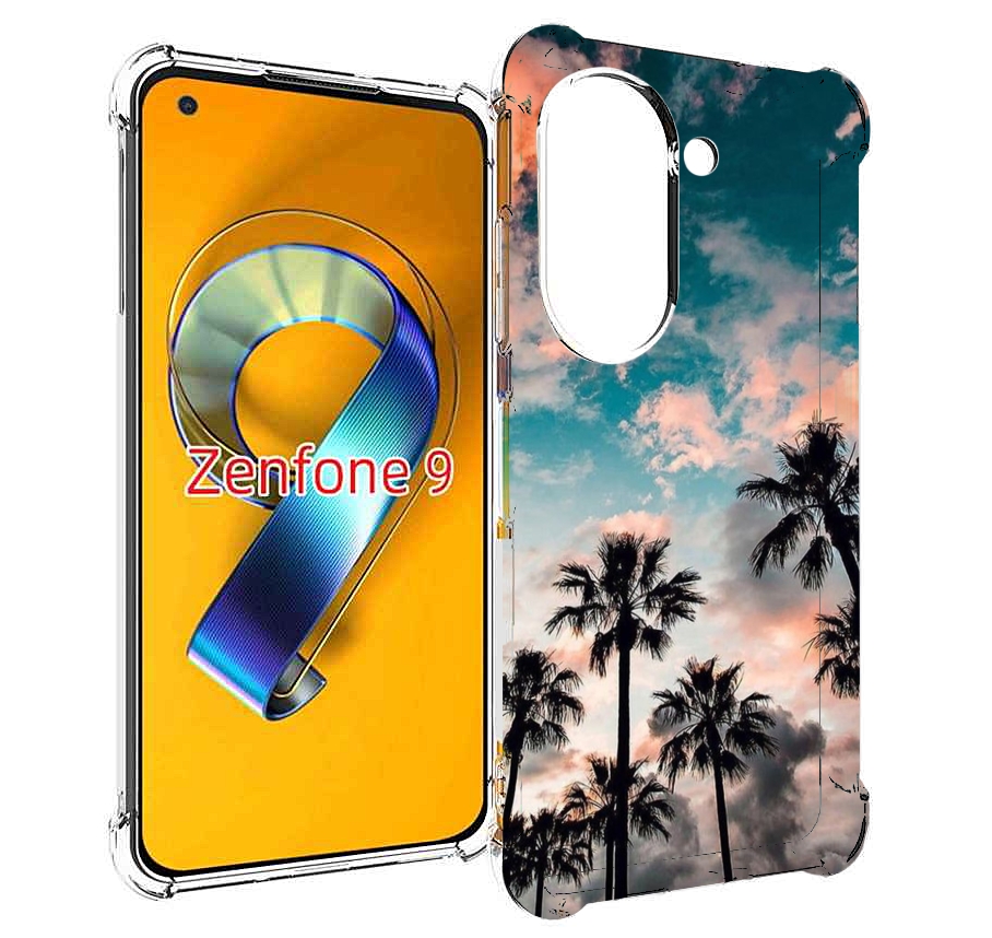 

Чехол MyPads небо-с-пальмами для Asus Zenfone 9 (AI2202), Прозрачный, Tocco