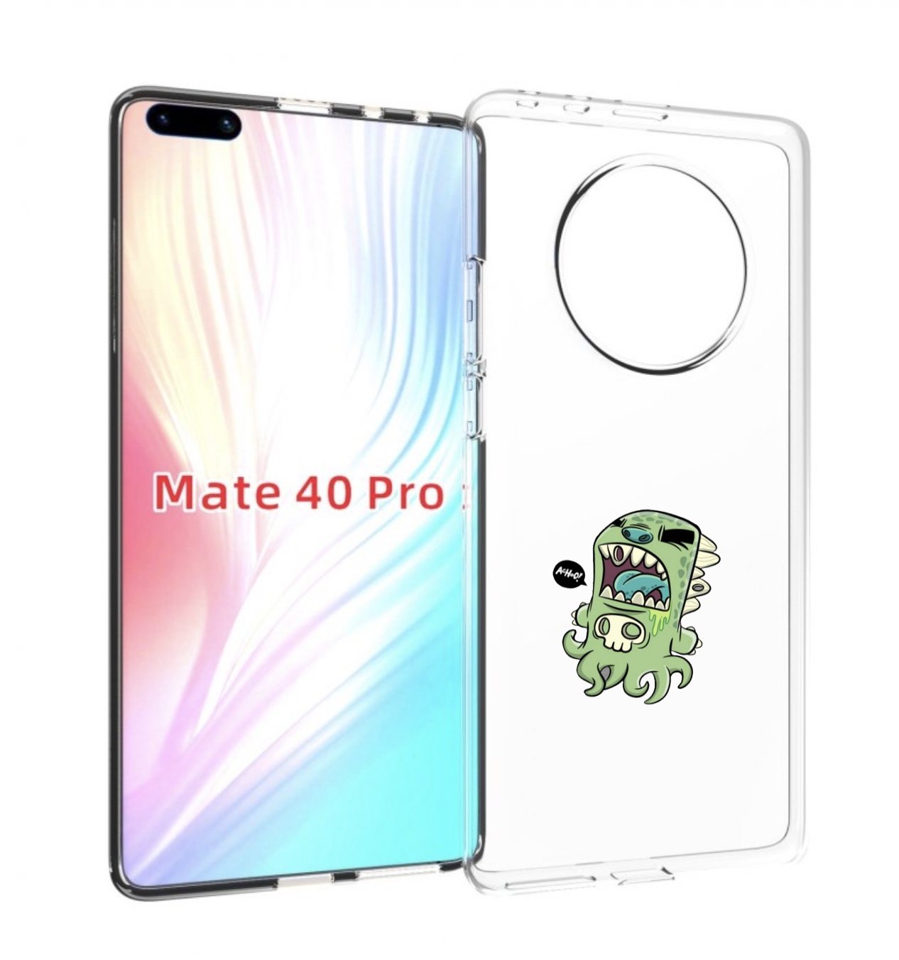 

Чехол MyPads crop для Huawei Mate 40 Pro (NOH-NX9), Прозрачный, Tocco