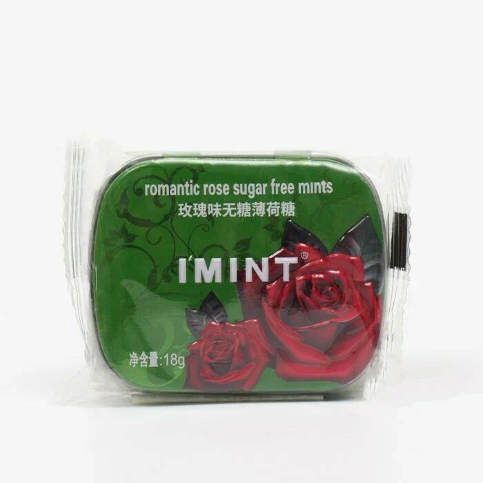 

Леденцы без сахара "IMINT", вкус: Роза, 18 г