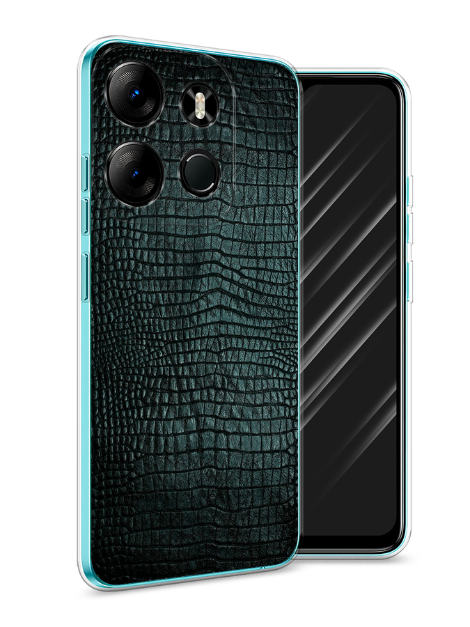 

Чехол Awog на Tecno Phantom X2/X2 Pro "Черная змея", Черный;серый;голубой, 303250-3