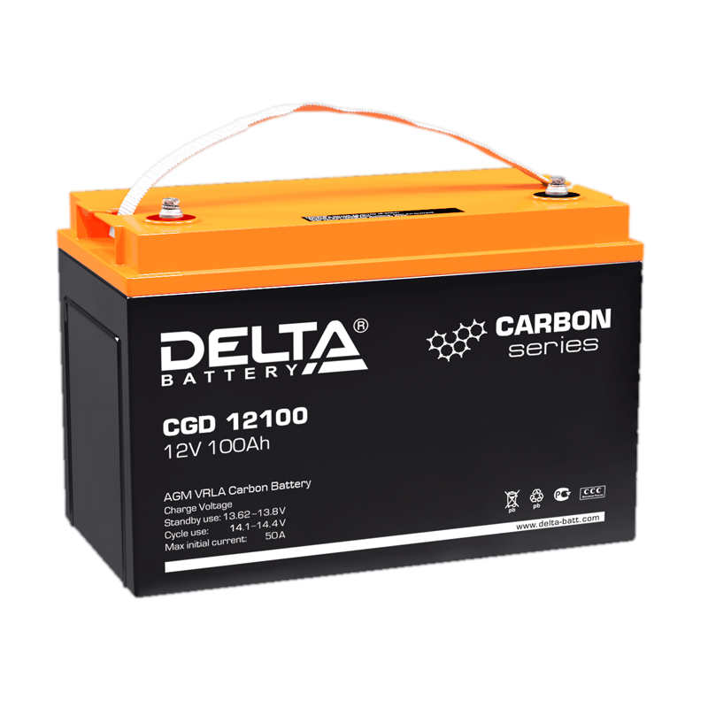 

Аккумуляторная батарея Delta CGD 12100