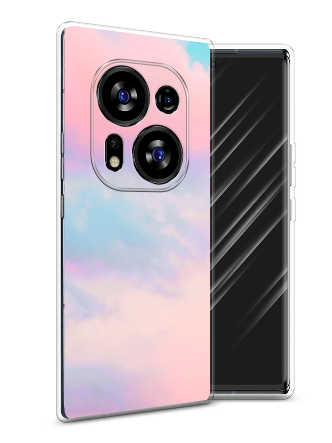 

Чехол Awog на Tecno Phantom X2/X2 Pro "Розовые облака", Розовый;фиолетовый, 303250-3
