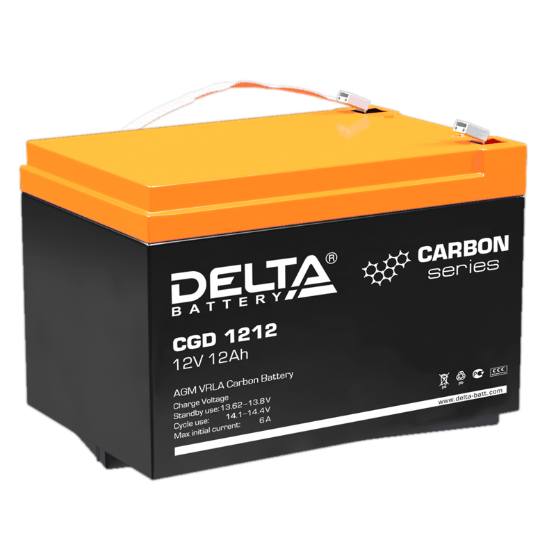 

Аккумуляторная батарея Delta CGD 1212