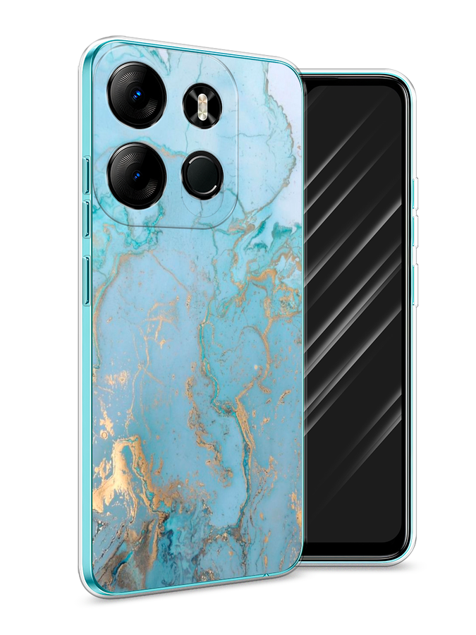 

Чехол Awog на Tecno Phantom X2/X2 Pro "Голубой мрамор рисунок", 303250-3