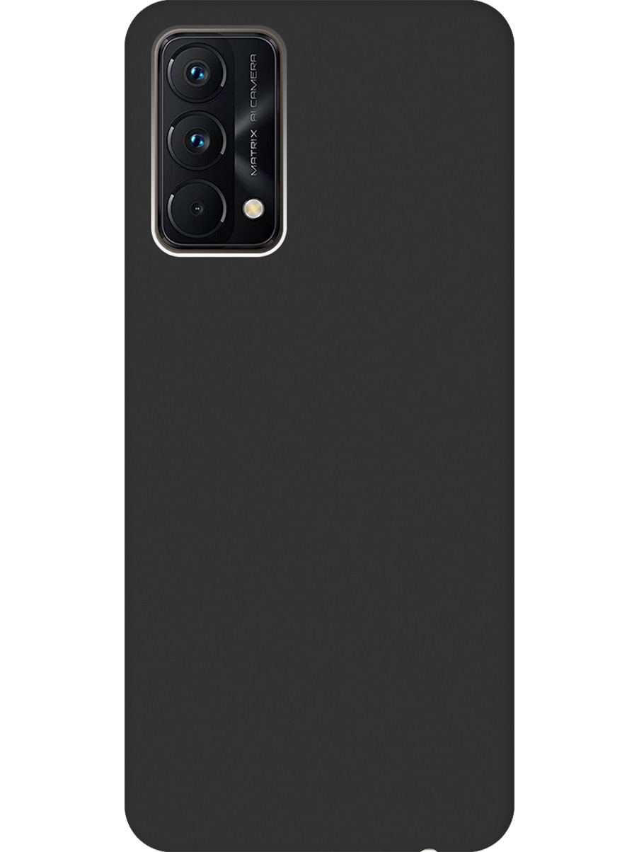 

Силиконовый чехол на Realme GT Master Edition матовый черный, 740190213