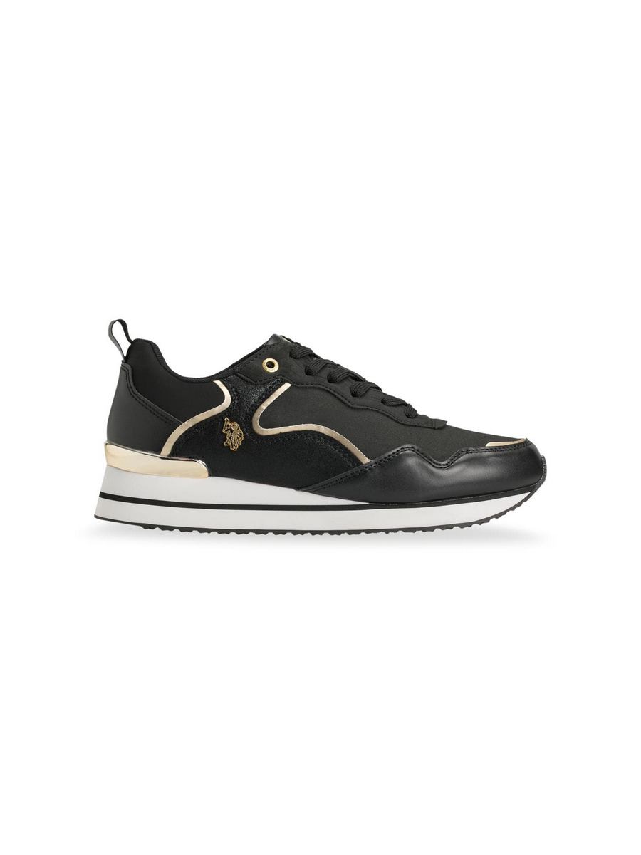 

Кроссовки женские U.S. POLO Assn. 1365933 черные 38 EU, Черный, 001365933