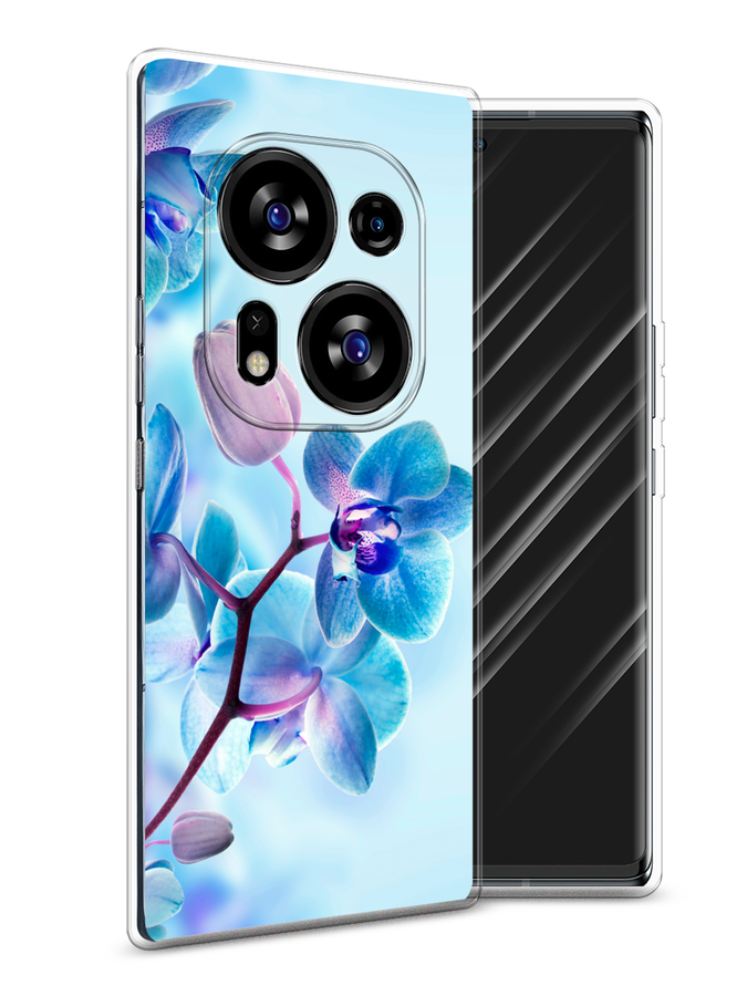 

Чехол Awog на Tecno Phantom X2/X2 Pro "Голубая орхидея", Голубой;синий;фиолетовый, 303250-1