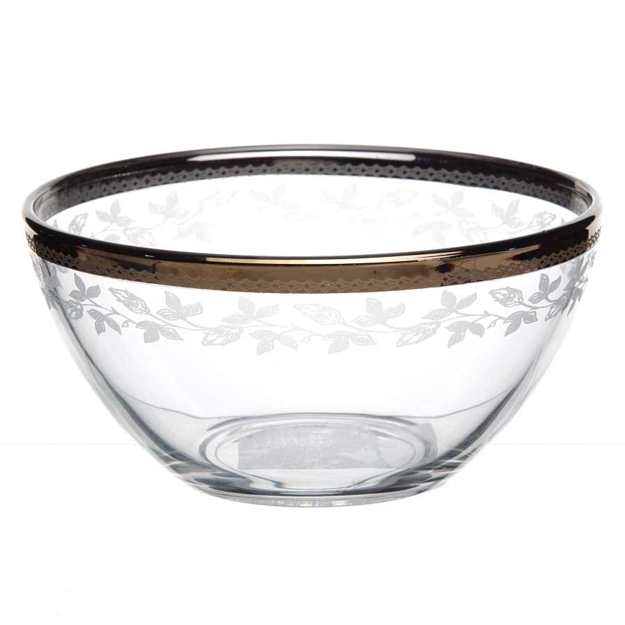 фото Салатник 1шт 160 мм с узором "лоза" nobrand