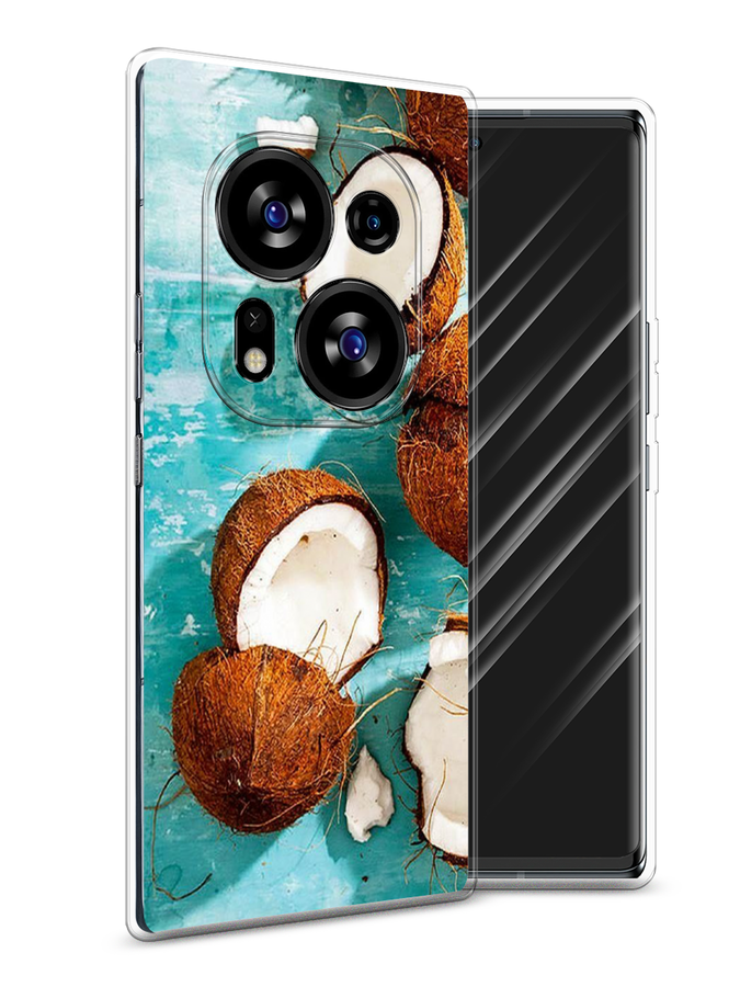 

Чехол Awog на Tecno Phantom X2/X2 Pro "Разбитые кокосы", Коричневый, 303250-10
