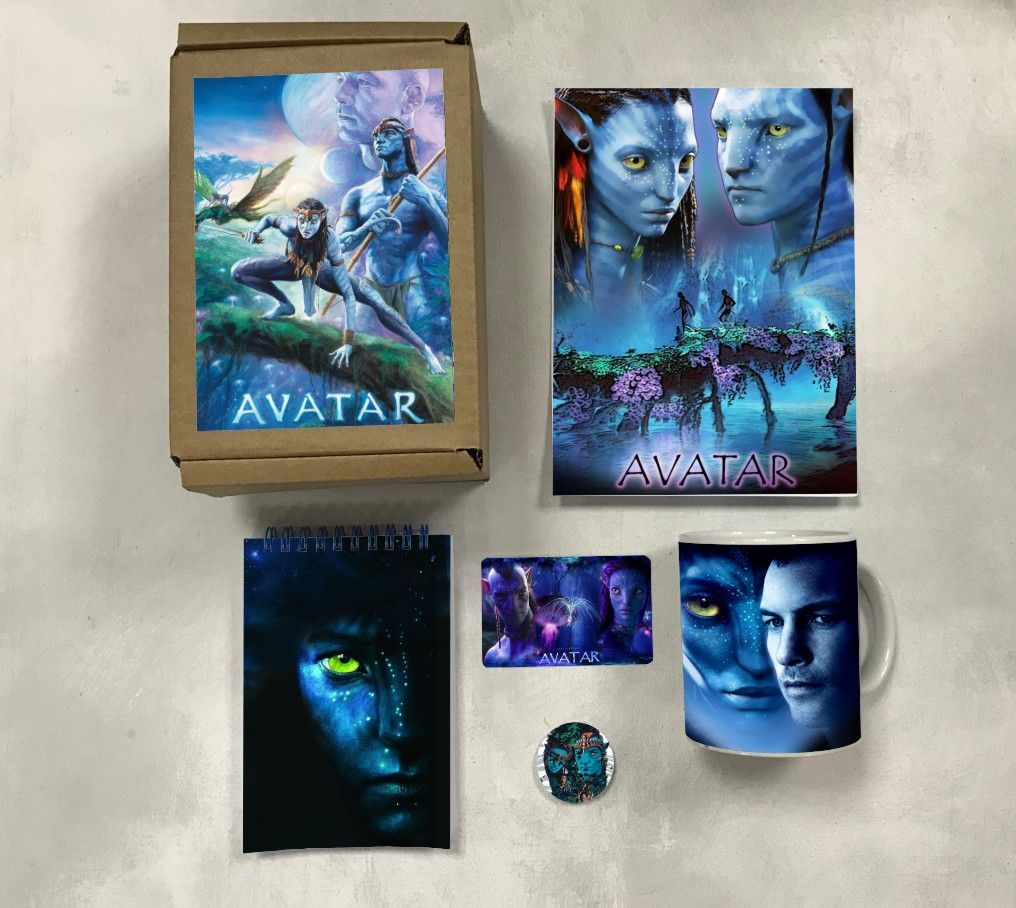 

Бокс с подарком Аватар Avatar 1, 5-1, 5 предметов