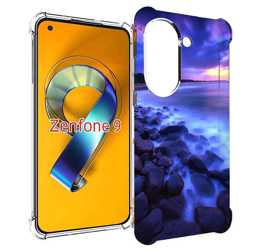 

Чехол MyPads неоновый берег для Asus Zenfone 9 (AI2202), Прозрачный, Tocco
