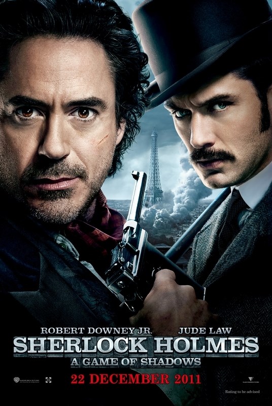 

Постер к фильму "Шерлок Холмс: Игра теней" (Sherlock Holmes A Game of Shadows) A4