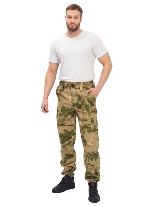 

Брюки летние тактические KATRAN БАСТИОН Рип-стоп, мох, размер 68-70, рост 182-188, Хаки, БАСТИОН