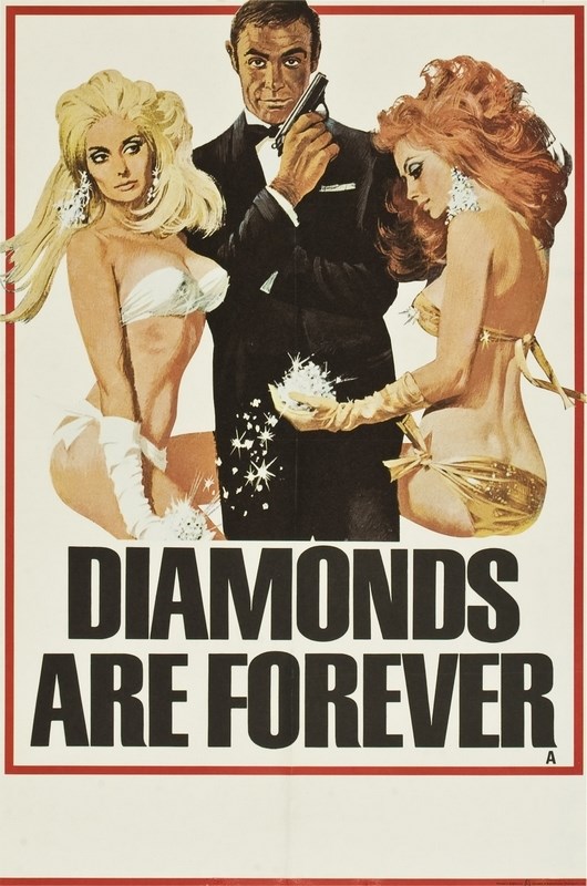 

Постер к фильму "Джеймс Бонд 07 - Бриллианты навсегда" (Diamonds Are Forever) A3