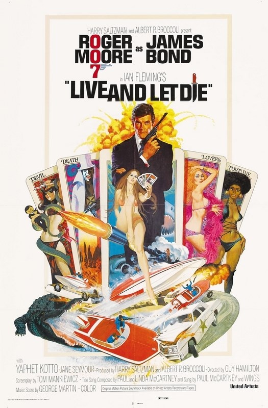 

Постер к фильму "Джеймс Бонд 08 - Живи и дай умереть" (Live and Let Die) 50x70 см