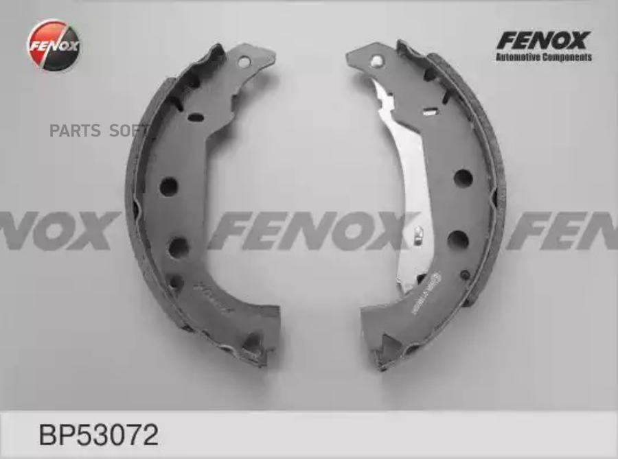 Bp53072_колодки Барабанные Fiat Palio/Strada 1.2-1.6/1.3-1.9d 96> FENOX арт. BP53072