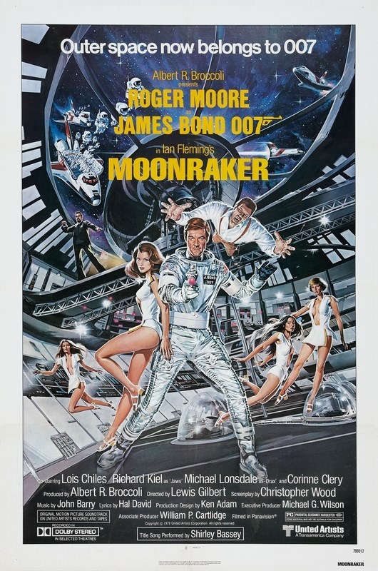 

Постер к фильму "Джеймс Бонд 11 - Лунный гонщик" (Moonraker) A4