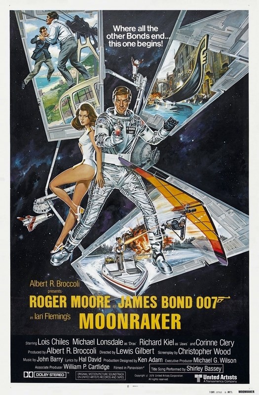 

Постер к фильму "Джеймс Бонд 11 - Лунный гонщик" (Moonraker) A3