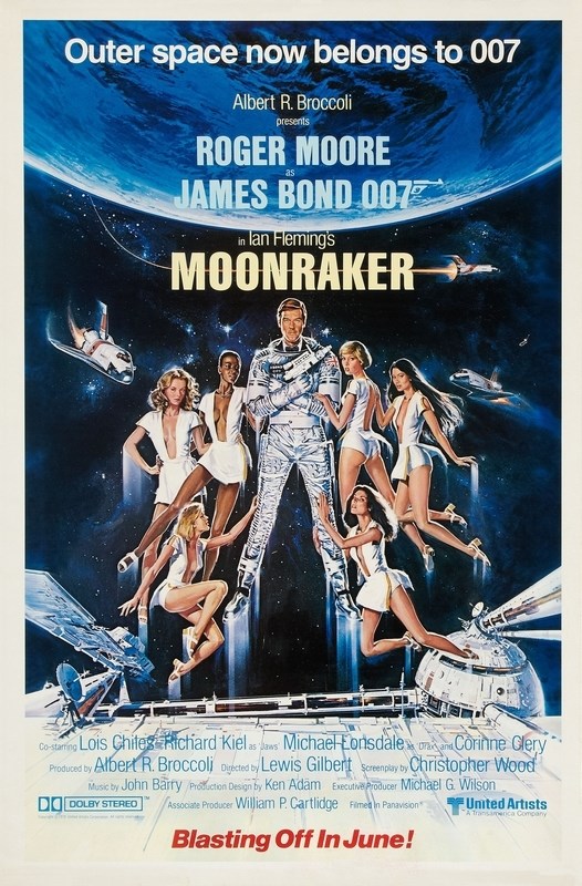 

Постер к фильму "Джеймс Бонд 11 - Лунный гонщик" (Moonraker) A3