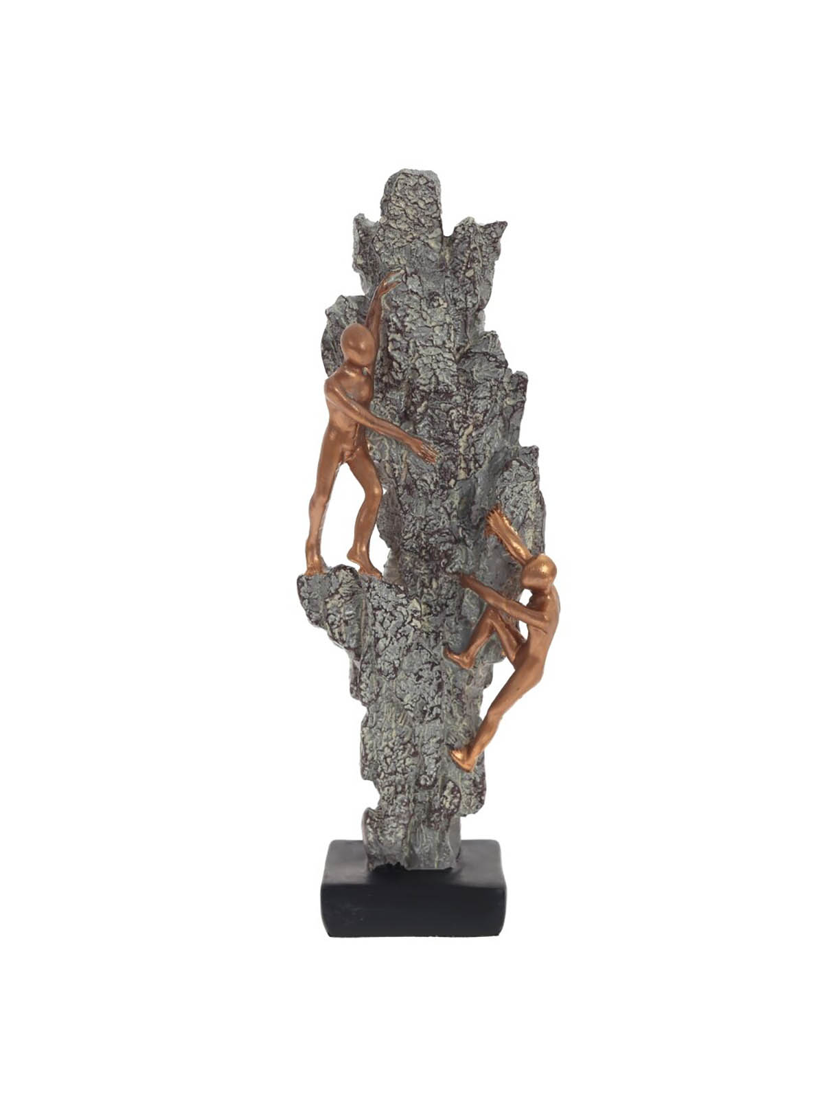 

Фигурка декоративная "К вершине успеха", 8x5x23 см, 796783, Золотистый;серый