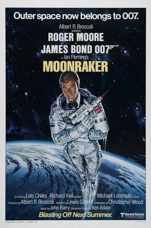 

Постер к фильму "Джеймс Бонд 11 - Лунный гонщик" (Moonraker) A1