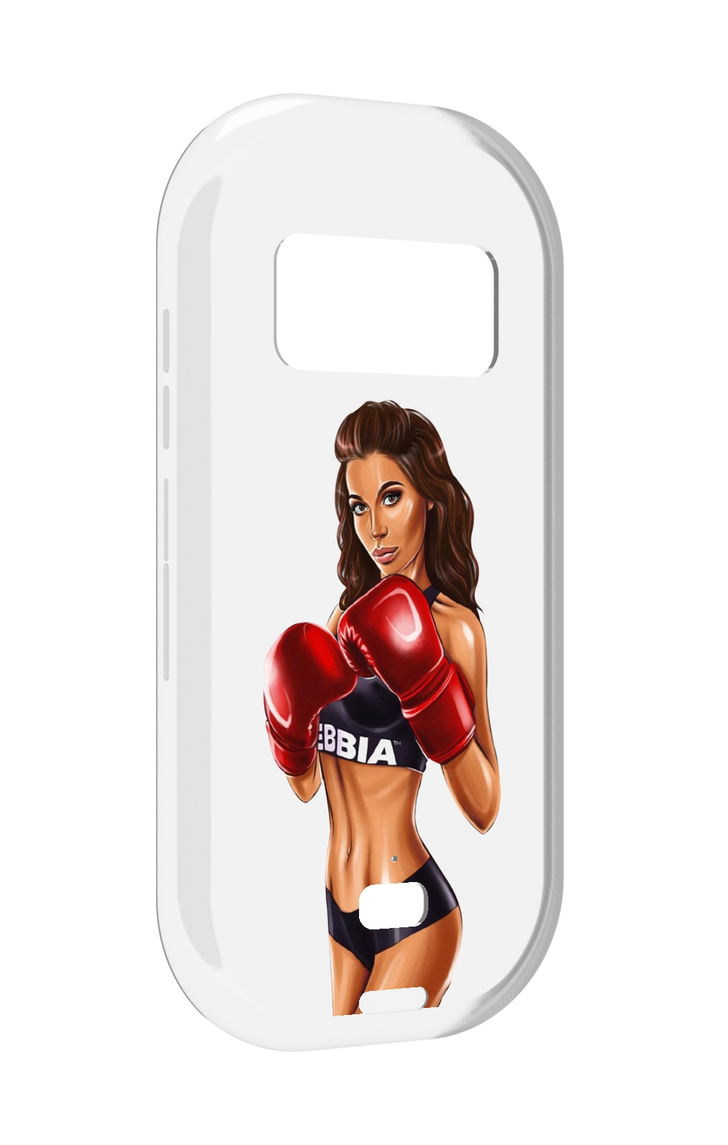 

Чехол MyPads девушка-в-боксерских-перчатках женский для UleFone Armor 15, Прозрачный, Tocco