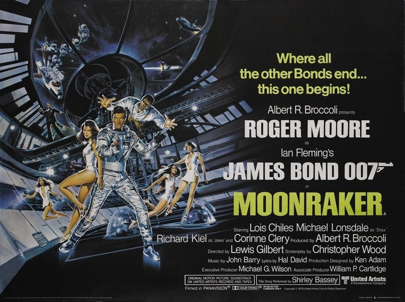 

Постер к фильму "Джеймс Бонд 11 - Лунный гонщик" (Moonraker) A3