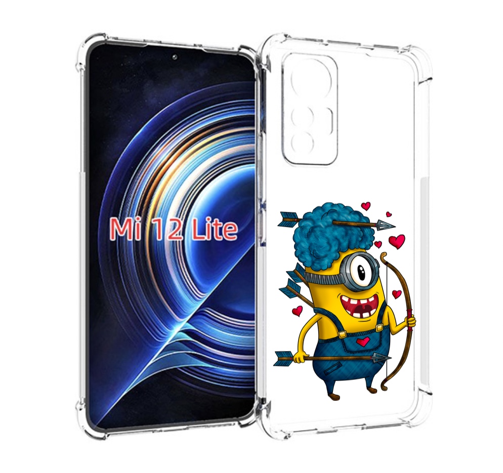 

Чехол MyPads Миньон купидон для Xiaomi 12 Lite, Прозрачный, Tocco