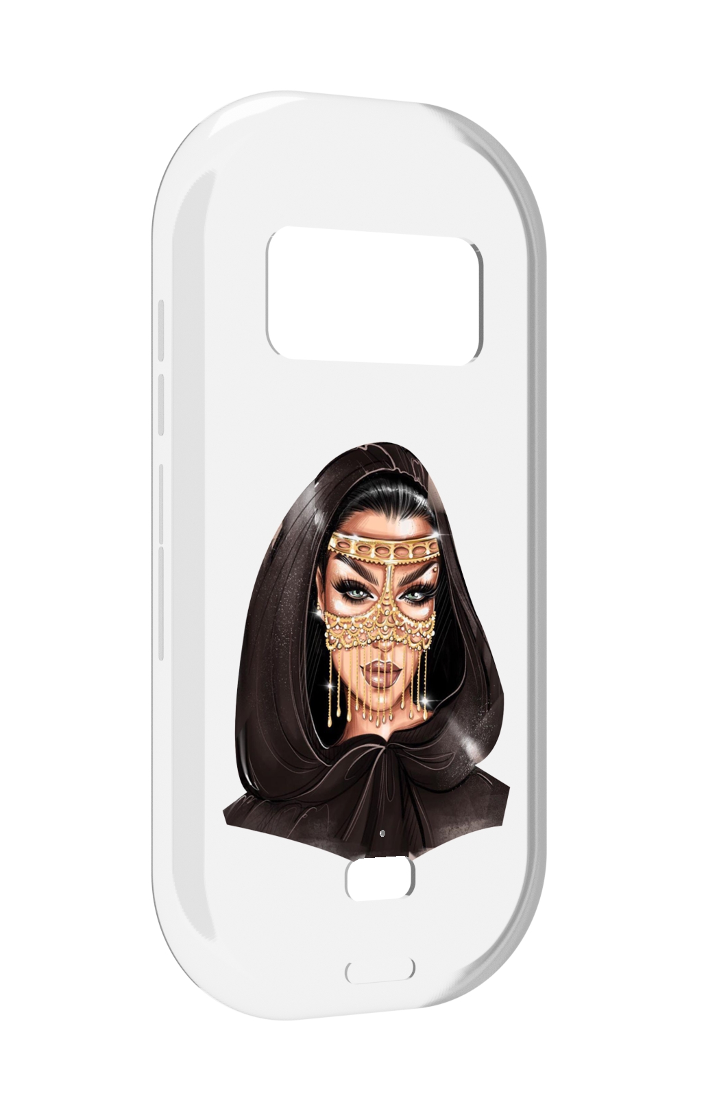 

Чехол MyPads девушка-в-золотой-маске для UleFone Armor 15, Прозрачный, Tocco