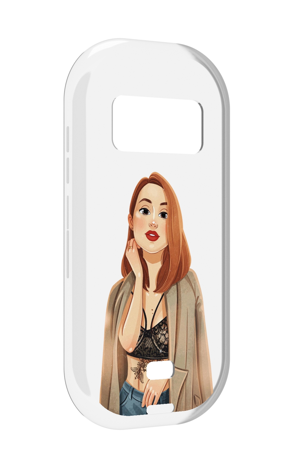 

Чехол MyPads девушка-в-кружевном-2 для UleFone Armor 15, Прозрачный, Tocco