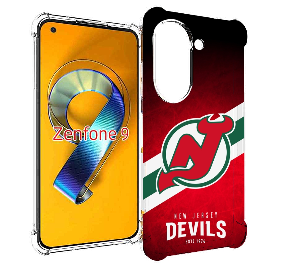 

Чехол MyPads нью джерси девилз для Asus Zenfone 9 (AI2202), Прозрачный, Tocco