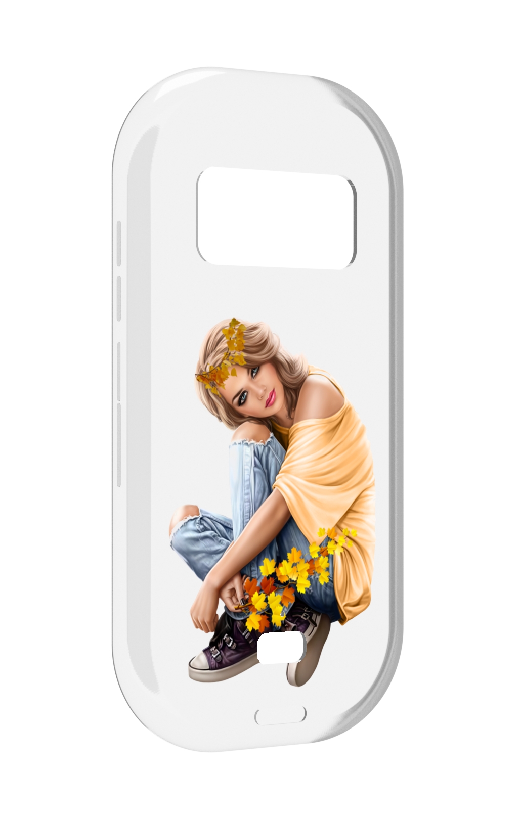 

Чехол MyPads девушка-в-цветочками женский для UleFone Armor 15, Прозрачный, Tocco