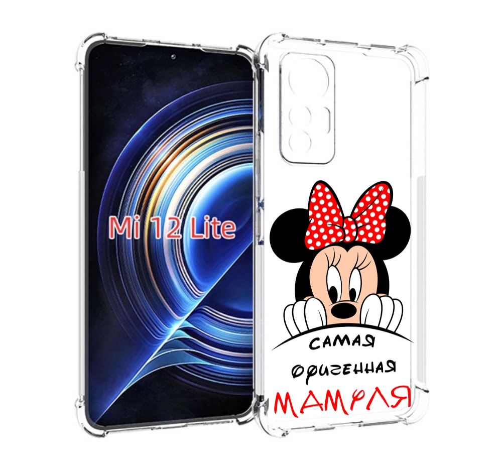 

Чехол MyPads Самая лучшая мамуля Мини Маус для Xiaomi 12 Lite, Прозрачный, Tocco