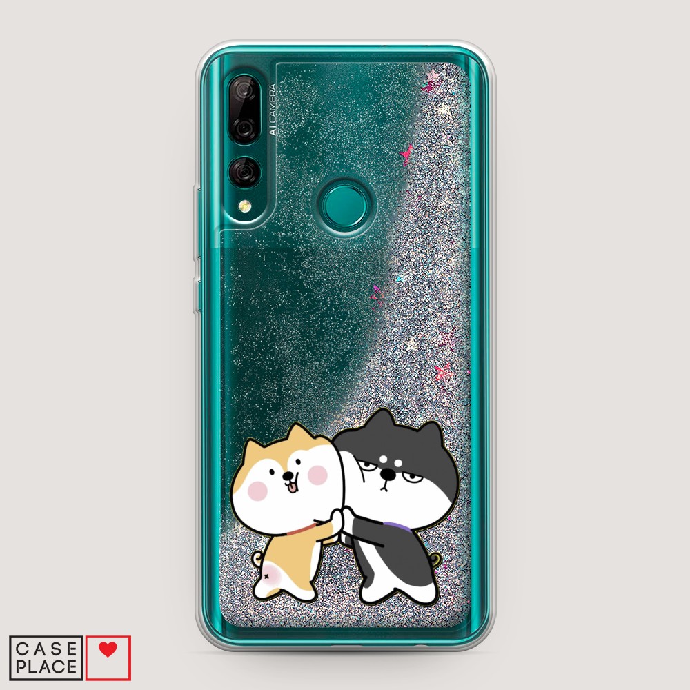 

Чехол Awog на Huawei P Smart Z/Y9 Prime 2019/Honor 9X/9X Premium "Обнимашки акита", Разноцветный, 611991-1