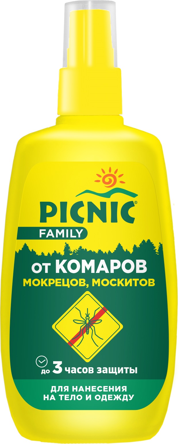 Аэрозоль от насекомых Picnic Family 10726 120 мл