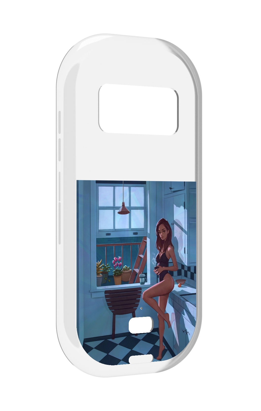 

Чехол MyPads девушка-на-кухне для UleFone Armor 15, Прозрачный, Tocco