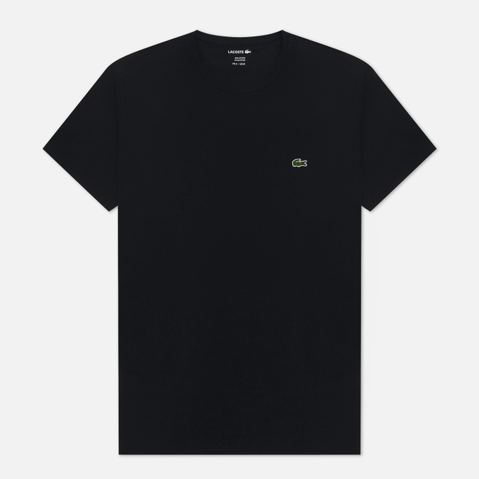 

Мужская футболка Lacoste Classic Embroidered Logo чёрный, Размер L, Classic Embroidered Logo